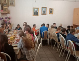В Донском храме г. Новошахтинска продолжают встречать детей из Северодонецка