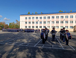 Заключительный этап губернаторского смотра кадетских образовательных учреждений прошел на территории Шахтинского казачьего кадетского корпуса