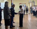 Иерей Игорь Лосев поздравил учащихся «Лучшего казачьего класса» станицы Калитвенской