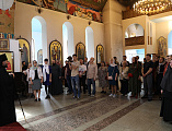 Международная православная выставка-ярмарка «Торжество Православия» открылась на подворье Покровского кафедрального собора г. Шахты