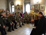 Традиционная встреча с казаками станицы Мало-Несветаевская
