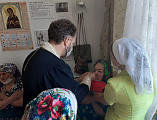 Протоиерей Роман Мясников посетил Дом престарелых пос. Садовый