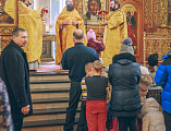 В день памяти Собора новомучеников и исповедников Церкви Русской в Покровском соборе г. Шахты совершена лития о всех усопших, пострадавших в годину гонений за веру Христову