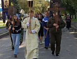Крестный ход в станице Каргинской