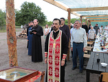 Духовенство и паломники Шахтинской епархии совершили традиционную поездку в храм хутора Елань