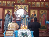 Престольный праздник отметили в храме Рождества Пресвятой Богородицы хут. Ажинов