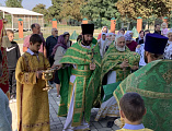 Приход храма святого благоверного князя Александра Невского в городе Шахты отметил свою 10-ю годовщину литургической жизни