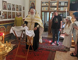Молебен перед сдачей экзаменов прошел в храме святой мученицы Татианы