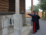 Новый настоятель Алексеевского епархиального подворья приступил к служению и обсудил сотрудничество прихода и казачьего кадетского корпуса с его директором
