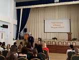 Настоятель Державного храма города Донецка посетил родительское собрание