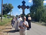 Престольный праздник молитвенно отметили в храме Преображения Господня села Лысогорка   