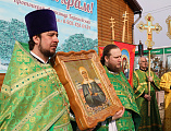 Храмовый праздник отметил приход в честь святой блаженной старицы Матроны Московской города Донецка