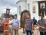 В престольный день Преосвященнейший епископ Симон совершил Божественную литургию в храме великомученика Пантелеимона города Миллерово