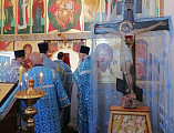 Соборное богослужение в День Донской иконы Божией Матери совершили в станице Вешенской
