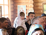 Преосвященнейший епископ Симон с архипастырским визитом посетил храм Всех святых, в земле Русской просиявших, г. Каменск-Шахтинский, совершил Божественную литургию и чин присоединения к Православной Церкви временно от нее отпавшей