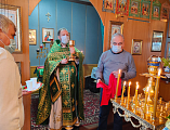 В храме преподобного Серафима Саровского пос. Отрадный Багаевского благочиния отметили престольный праздник