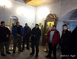 Протоиерей Роман Амплеев провел традиционную встречу с казаками ст. Мало-Несветаевской