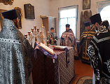 В храме Покрова Пресвятой Богородицы ст. Советской состоялось соборное богослужение духовенства Чернышевского благочиния