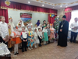 В воскресной школе «Красное солнышко» при храме Иоанна Предтечи станицы Боковской состоялся рождественский концерт
