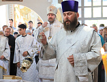 Преосвященнейший епископ Симон совершил чин погребения почившего протоиерея Анатолия Почтового