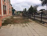 Завершился очередной этап благоустройства прилегающей храмовой территории Державного прихода города Донецка