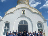 Учащиеся четвертых классов школы №2 города Миллерово посетили храм Великомученика и Целителя Пантелеимона