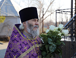 В Неделю 3-ю Великого поста, Крестопоклонную Преосвященнейший епископ Симон совершил Божественную литургию в храме в честь Воздвижения Креста Господня хут. Астахов
