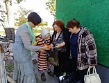 Православный клуб Багаевского благочиния посетил нуждающихся в хуторе Арпачин