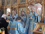 День престольного праздника в храме Донской иконы Божией Матери