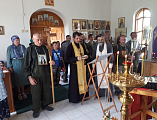 Паломники Чернышевского благочиния совершают крестный ход в Усть-Медведицкий Спасо-Преображенский монастырь в г. Серафимович