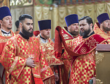 Духовенство и прихожане храмов Шахтинской епархии разделили с правящим архиереем день его тезоименитства 