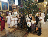 В Свято-Андреевском храме состоялся рождественский концерт воспитанников воскресной школы   