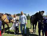 В Миллеровском юрте прошла церемония посажения на коня