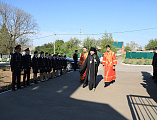 В престольный день Преосвященнейший епископ Симон совершил Божественную литургию в храме святого великомученика Георгия Победоносца пос. Новозарянский
