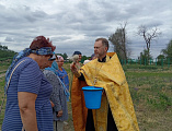 В хуторе Усьмане начато строительство дома причта