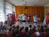 Воспитанники воскресной школы Пантелеимоновского храма выступили в деском саду № 28