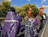 Крестный ход в станице Боковской