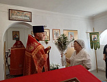 В храме посёлка Садовый прошло соборное богослужение духовенства Багаевского благочиния