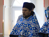 В день престольного праздника Преосвященнейший епископ Симон совершил Божественную литургию в храме Донской иконы Божией Матери г. Новошахтинска