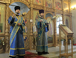 Клирики Ростовской и Шахтинской епархий архиерейским богослужением молитвенно отметили память Донской иконы Божией Матери в г. Новошахтинске