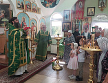 Приход храма святого праведного Иоанна Кронштадтского города Шахты торжественно отметил престольный день