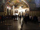 В Покровском кафедральном соборе города Шахты совершен молебен на новолетие