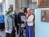 Впервые в Шахтинской епархии совершена Божественная литургия архиерейским чином с сурдопереводом в храме Покрова Пресвятой Богородицы г. Каменск-Шахтинский