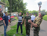 Учащиеся воскресной школы «Покров» при Покровском кафедральном соборе г. Шахты приняли участие в спортивных казачьих соревнованиях