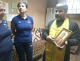 Иерей Сергий Столяров совершил чин освящения отделения скорой медицинской помощи г. Красный Сулин