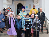 Голуби над храмом Донской иконы Божией Матери