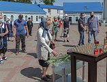 Преосвященнейший епископ Симон принял участие в Общероссийской минуте молчания, посвященной скорбной дате начала Великой Отечественной войны