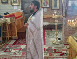 Молебен в Никольском храме слободы Кашары