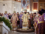 Преосвященнейший епископ Симон принял участие в торжествах по случаю дня памяти священномученика Николая Попова в Волгоградской митрополии 
