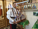 Радость общей молитвы: в Красновском храме отметили престольный праздник в честь преподобного Серафима Саровского